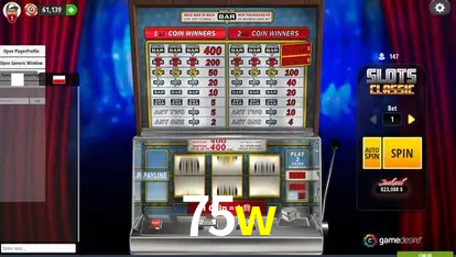 Descubra o Mundo do Cassino Online com 75w